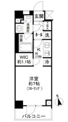 パークリュクス蒲田1丁目の物件間取画像